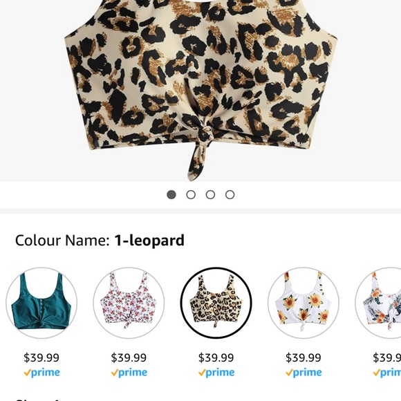 Zaful top - bikini material - Picture 3 of 3